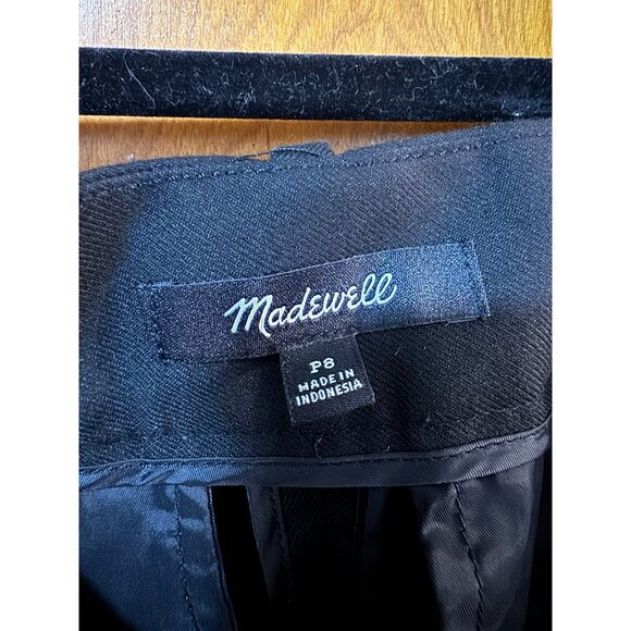 Madewell The Harlow Superwide-Leg Trouser in Black - Picture 5 of 7